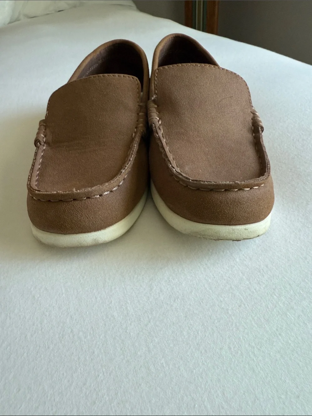 Cat & Jack Brown Kids Moccasin Slip-Ons